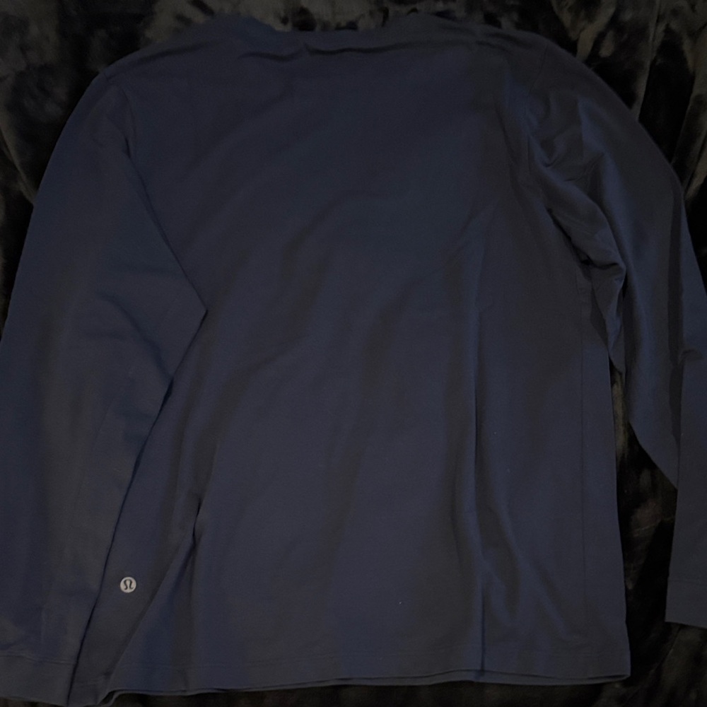 lululemon athletica Dark Blue Long Sleeve Shirt